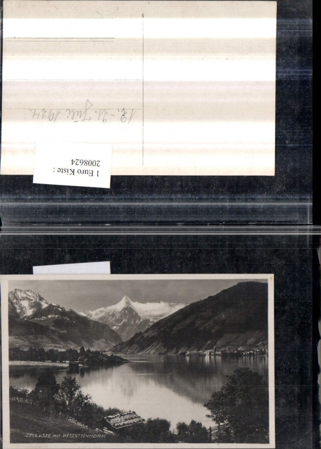 2008624,Zell am See Teilansicht m. Kitzsteinhorn Bergkulisse