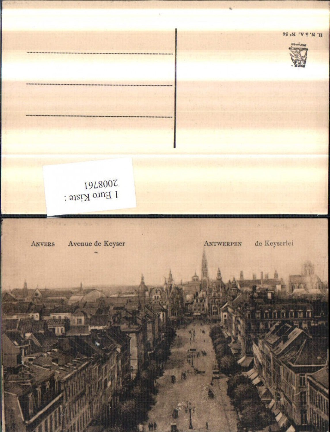 2008761,Anvers Antwerpen Teilansicht Avenue de Keyser Straße