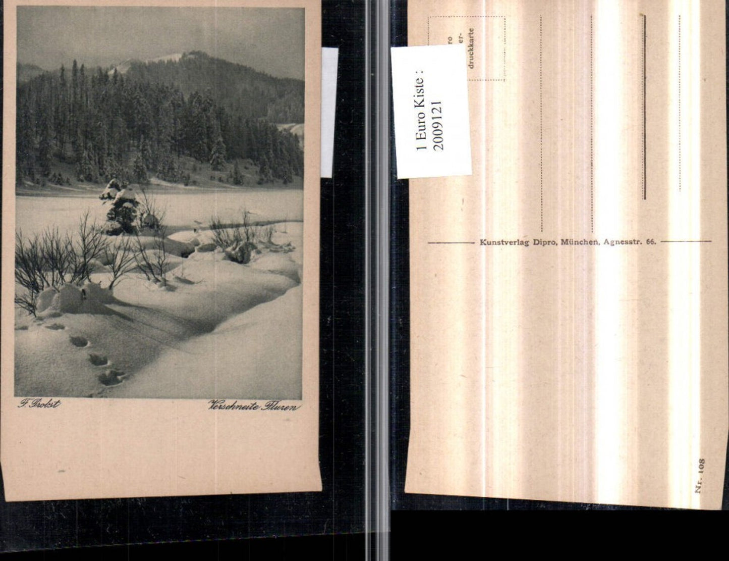 2009121,Verschneite Fluren Winterlandschaft Motiv