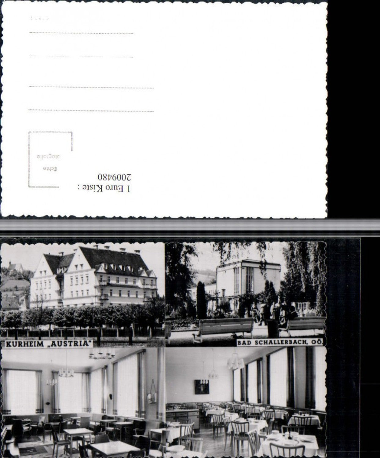 2009480,Bad Schallerbach Kurheim Austria Speisesaal Mehrbildkarte