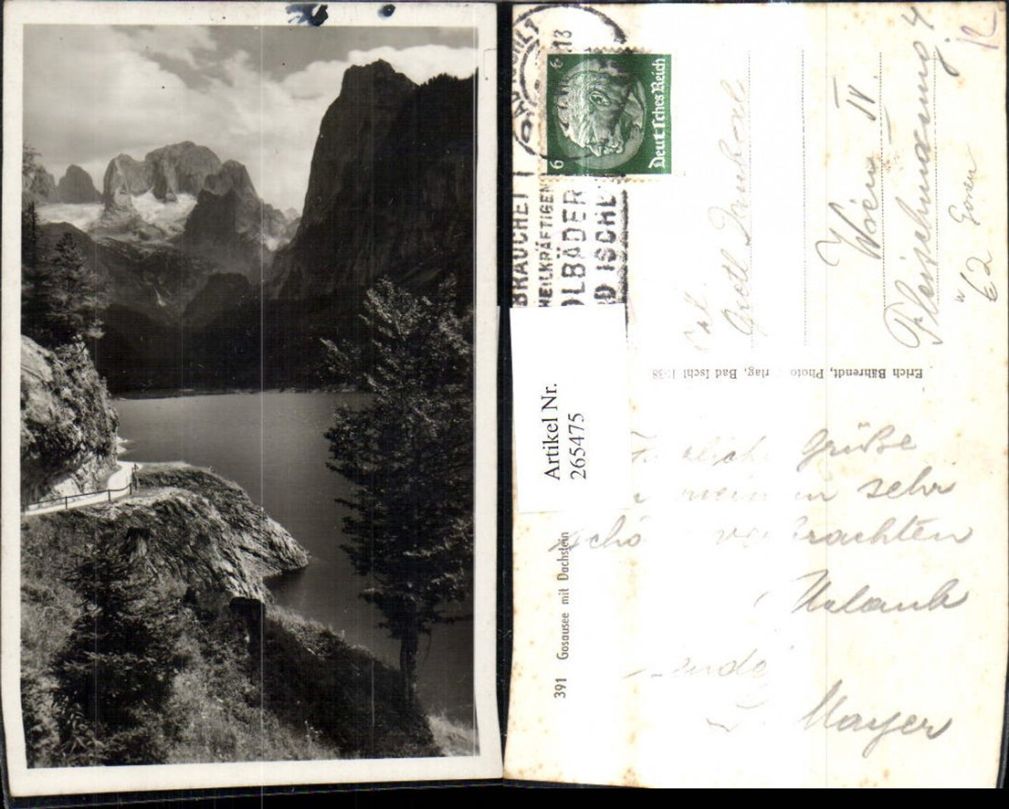 265475,Gosausee m. Dachstein Gosau