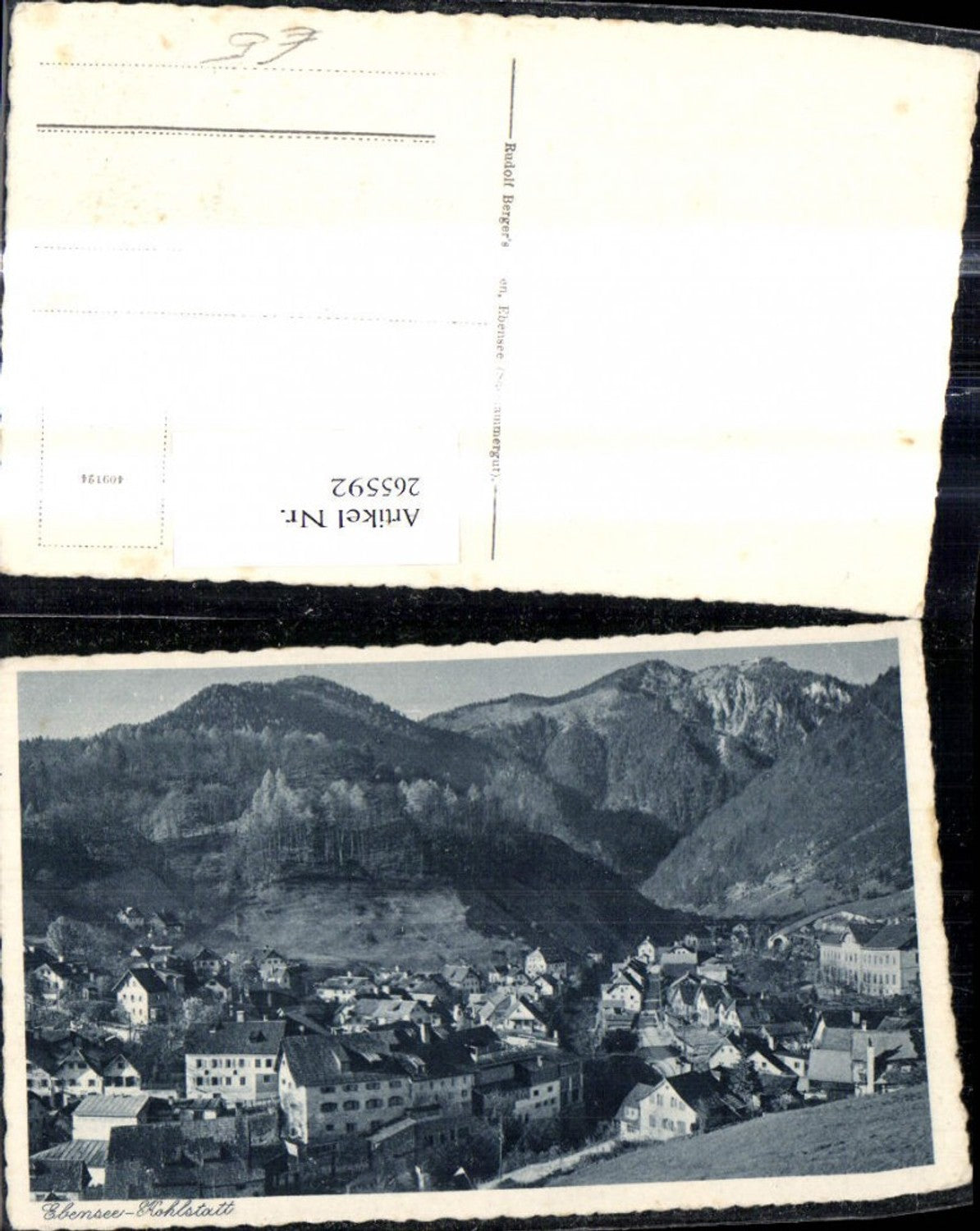 265592,Ebensee Kohlstatt Ansicht