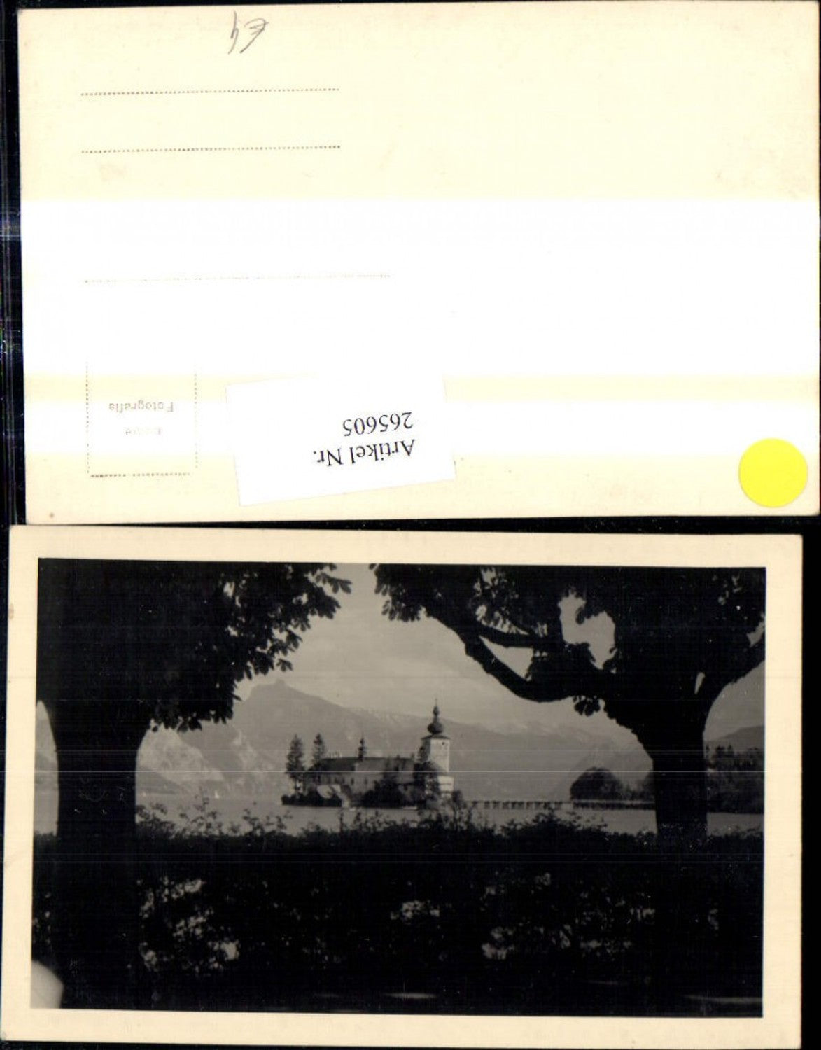 265605,Foto Ak Gmunden Schloss Orth