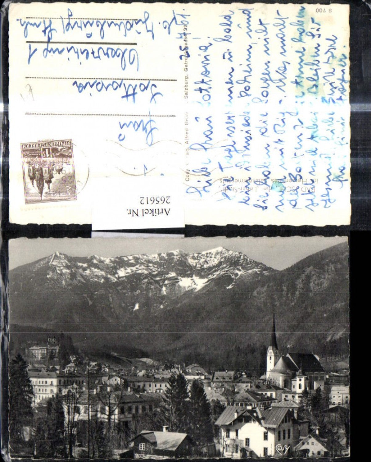 265612,Bad Ischl Salzkammergut Teilansicht