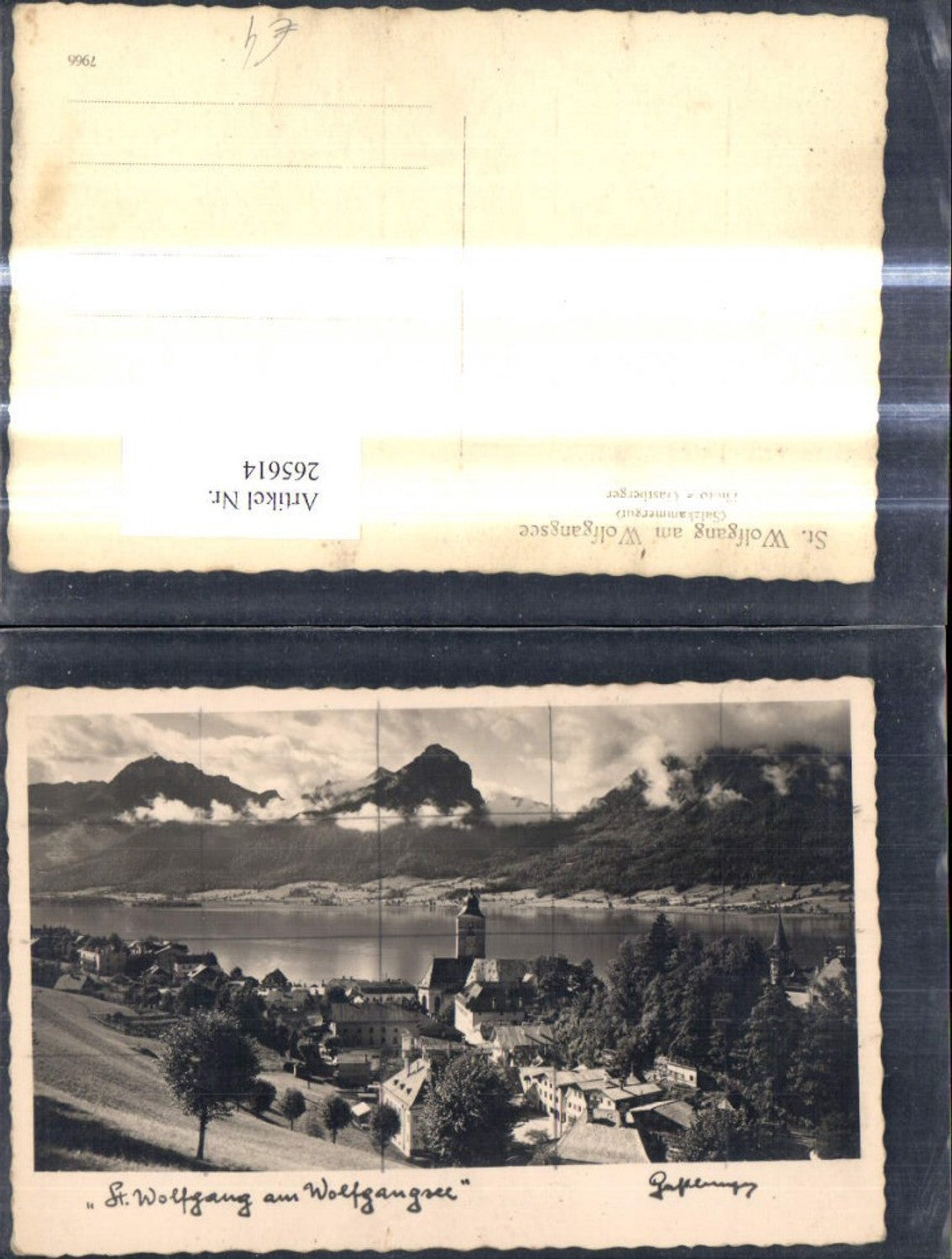 265614,Foto Ak St Wolfgang a.Wolfgangsee Salzkammergut