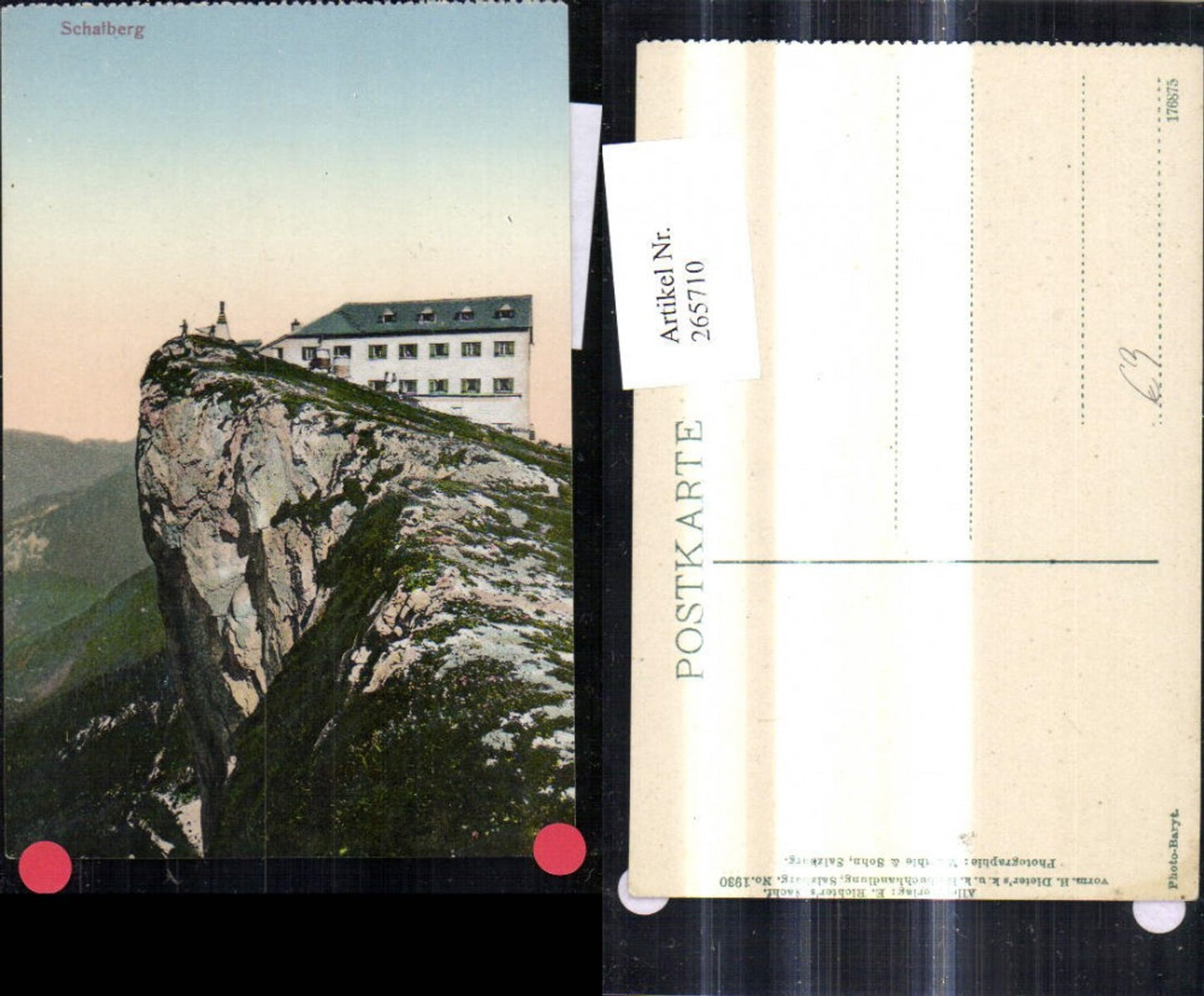 265710,Schafberg Bergstation b. St Wolfgang a. Wolfgangsee