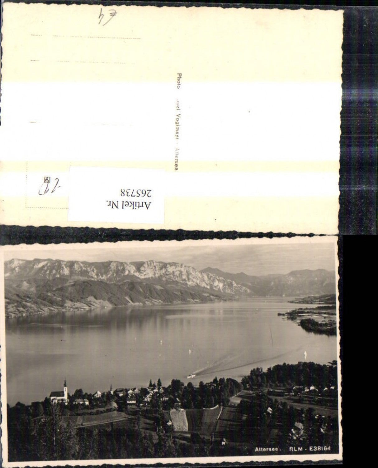 265738,Foto Ak Attersee