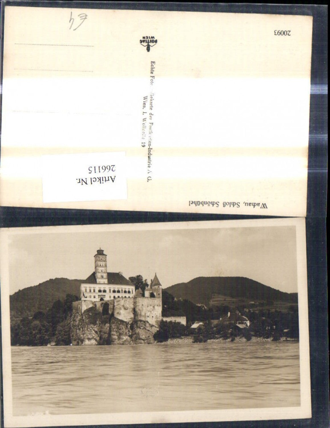 266115, Photo Ak Schönbühel Castle in Wachau