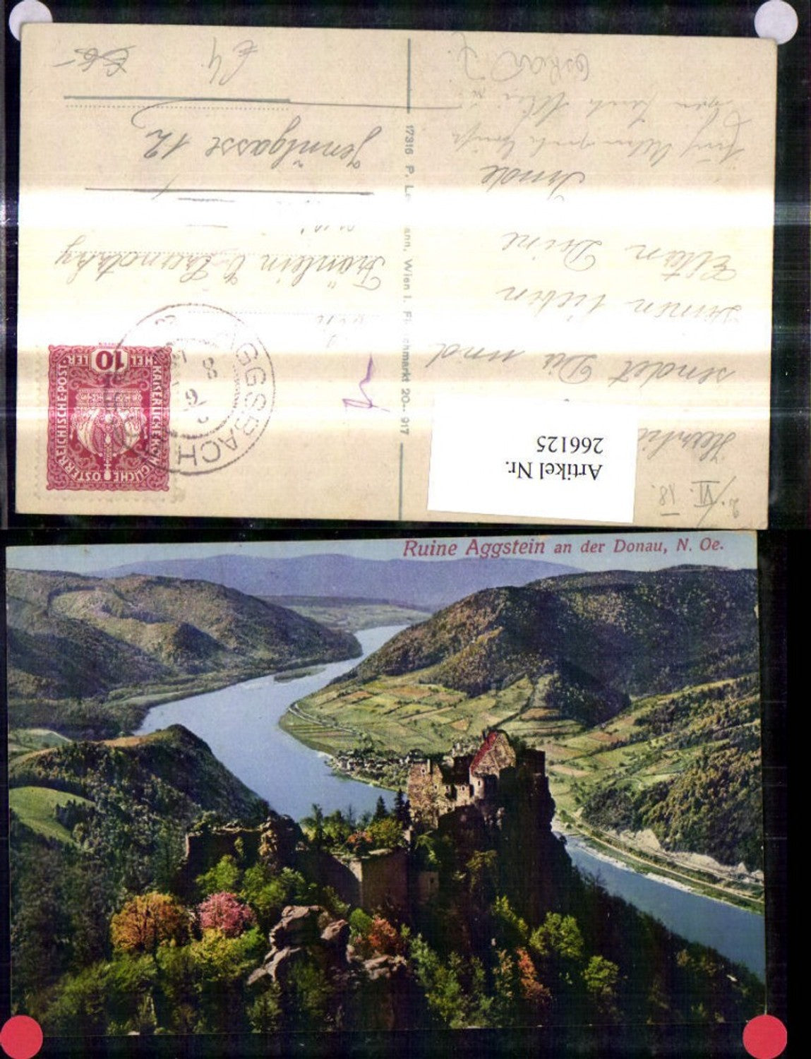 266125, Aggstein ruins on the Danube