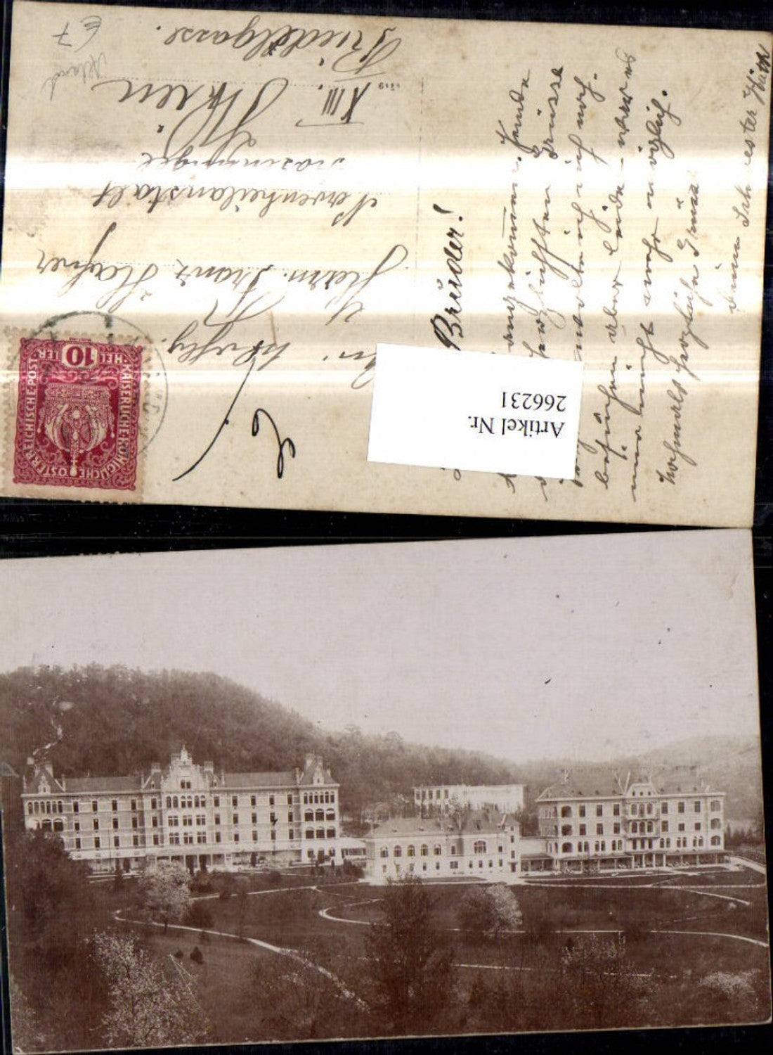 266231,Foto Ak Alland Heilanstalt