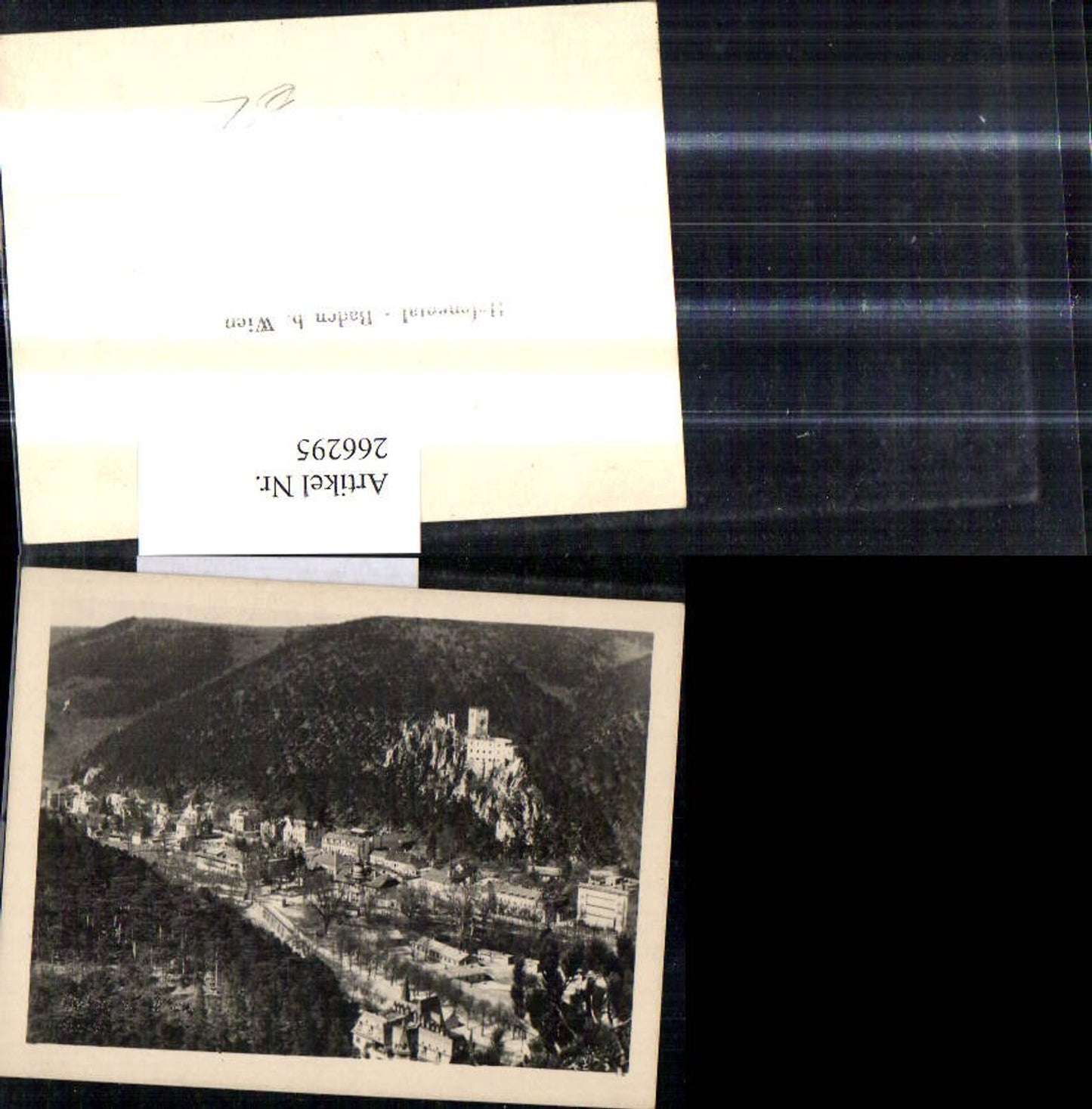 266295,Foto Baden b. Wien Helenental Totale