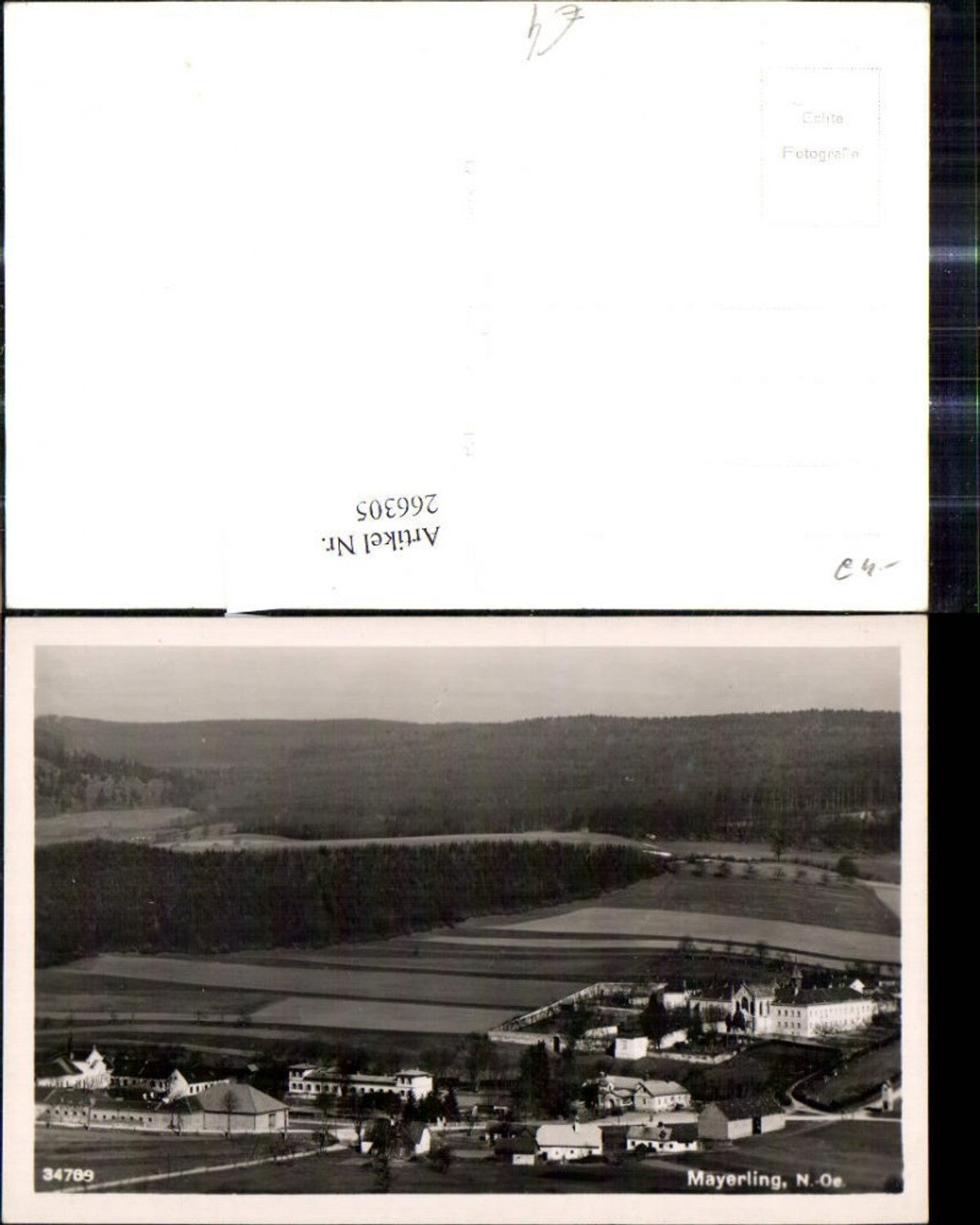 266305,Foto Ak Mayerling Totale