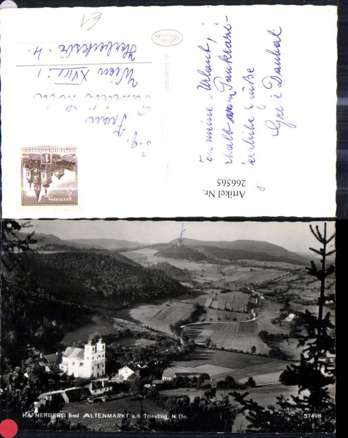 266565,Foto Ak Hafnerberg b. Altenmarkt a. d. Triesting