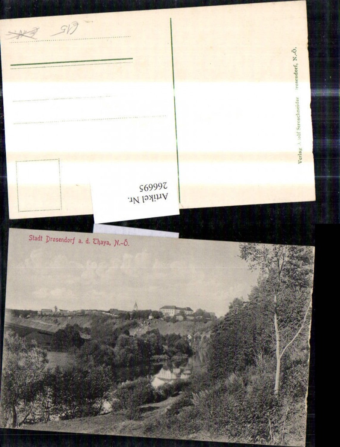 266695,Stadt Drosendorf a. d. Thaya