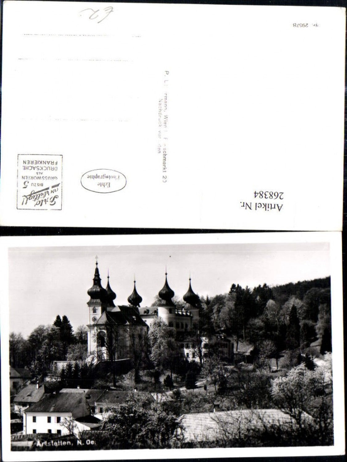268384,Foto Ak Artstetten Schloss