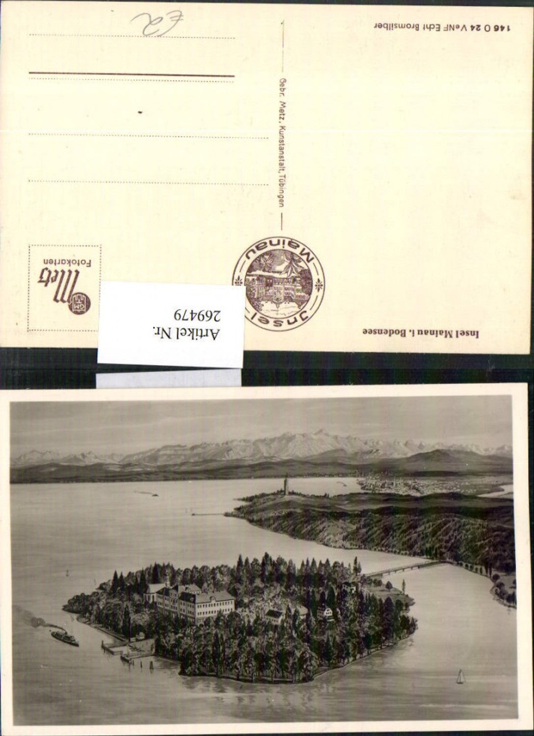 269479, Mainau Island in Lake Constance, mountain scenery