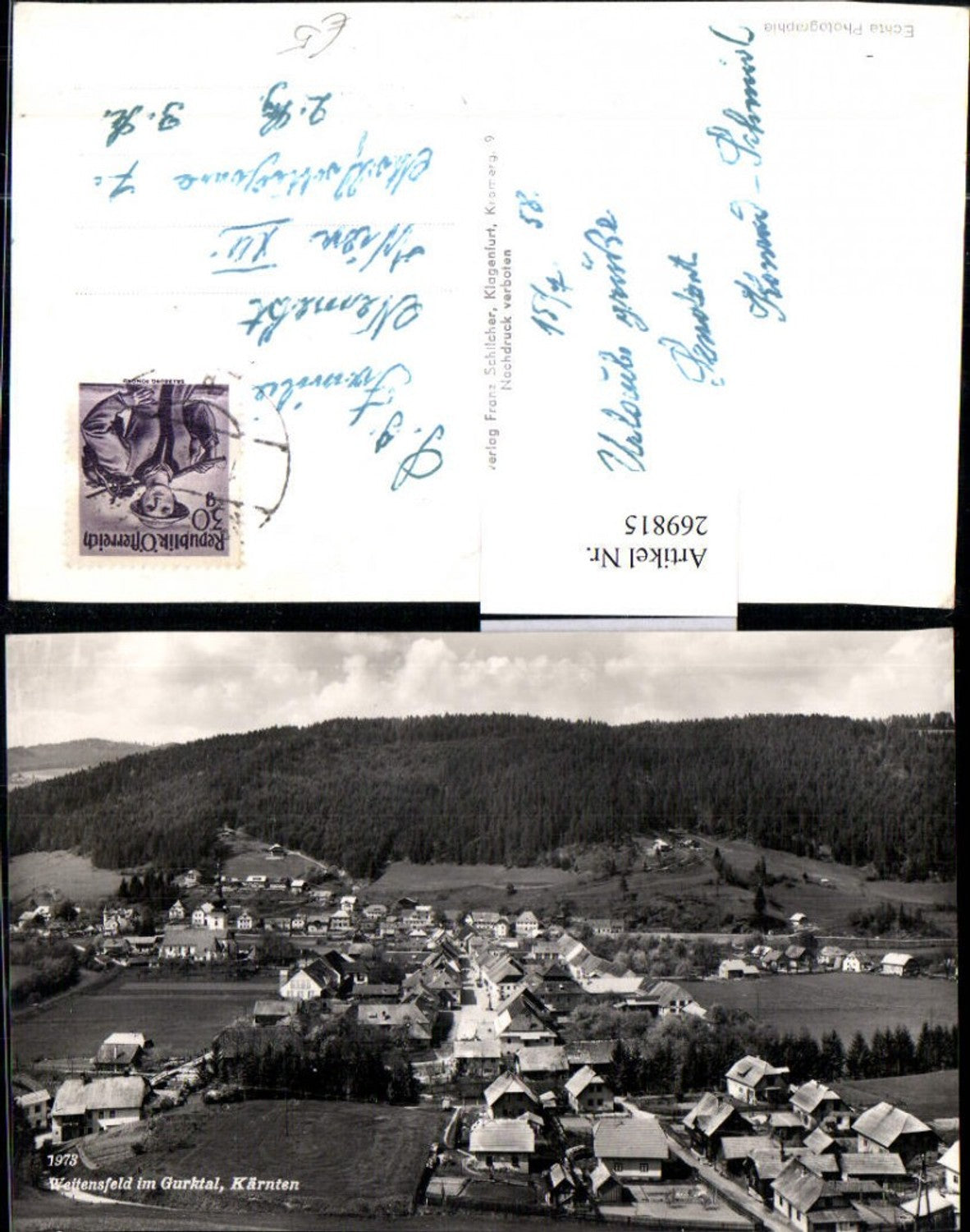 269815,Weitensfeld im Gurktal Totale