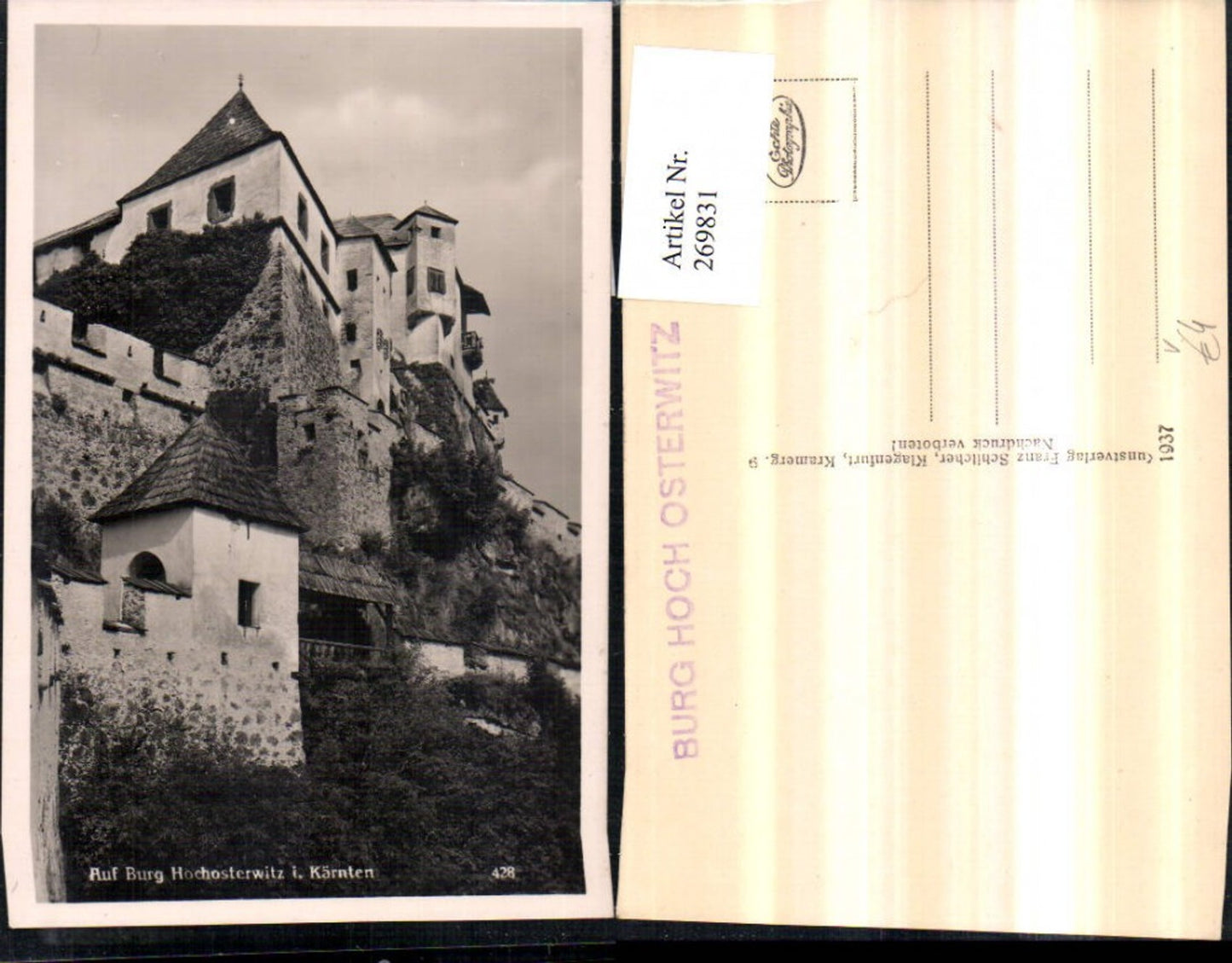 269831,Burg Hochosterwitz in Kärnten pub Franz Schilcher 428