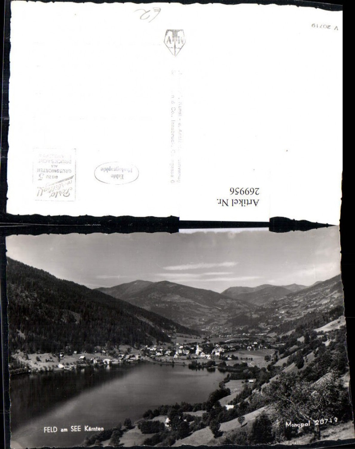 269956,Feld am See Totale Bergkulisse