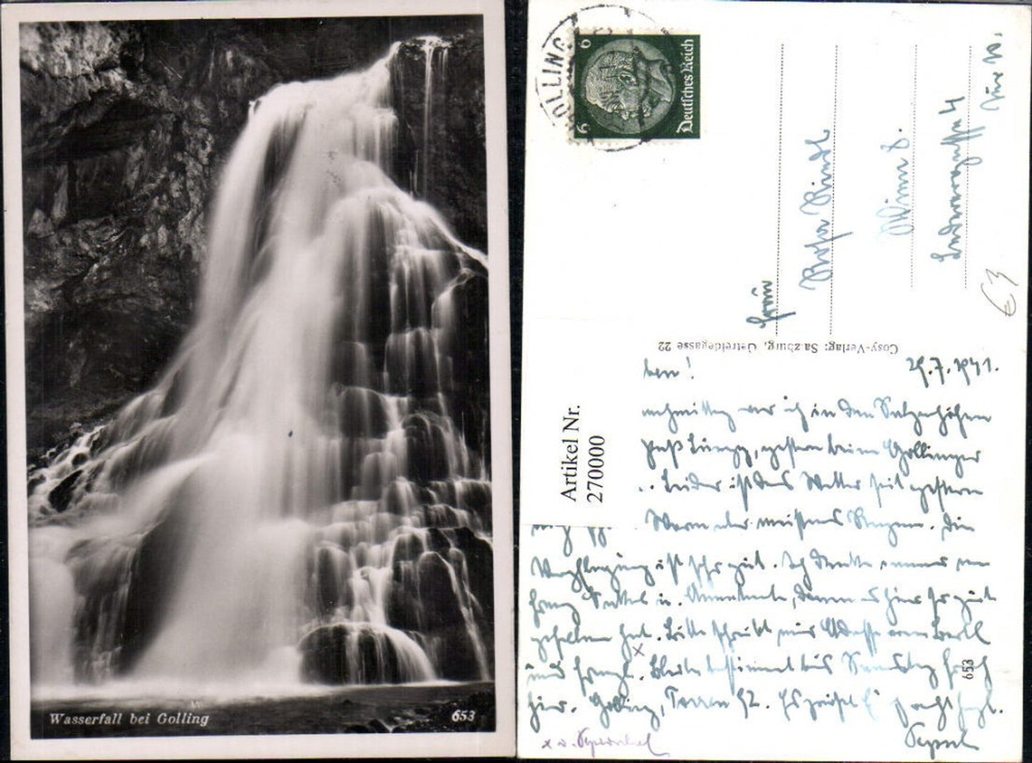 270000,Wasserfall b. Golling pub Cosy 653