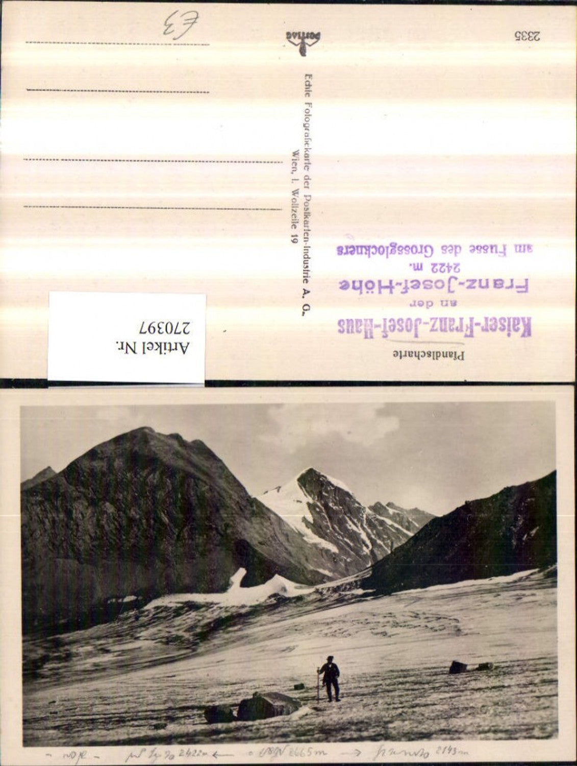 270397,Pfandlscharte Bergkulisse b. Fusch an d. Glocknerstraße