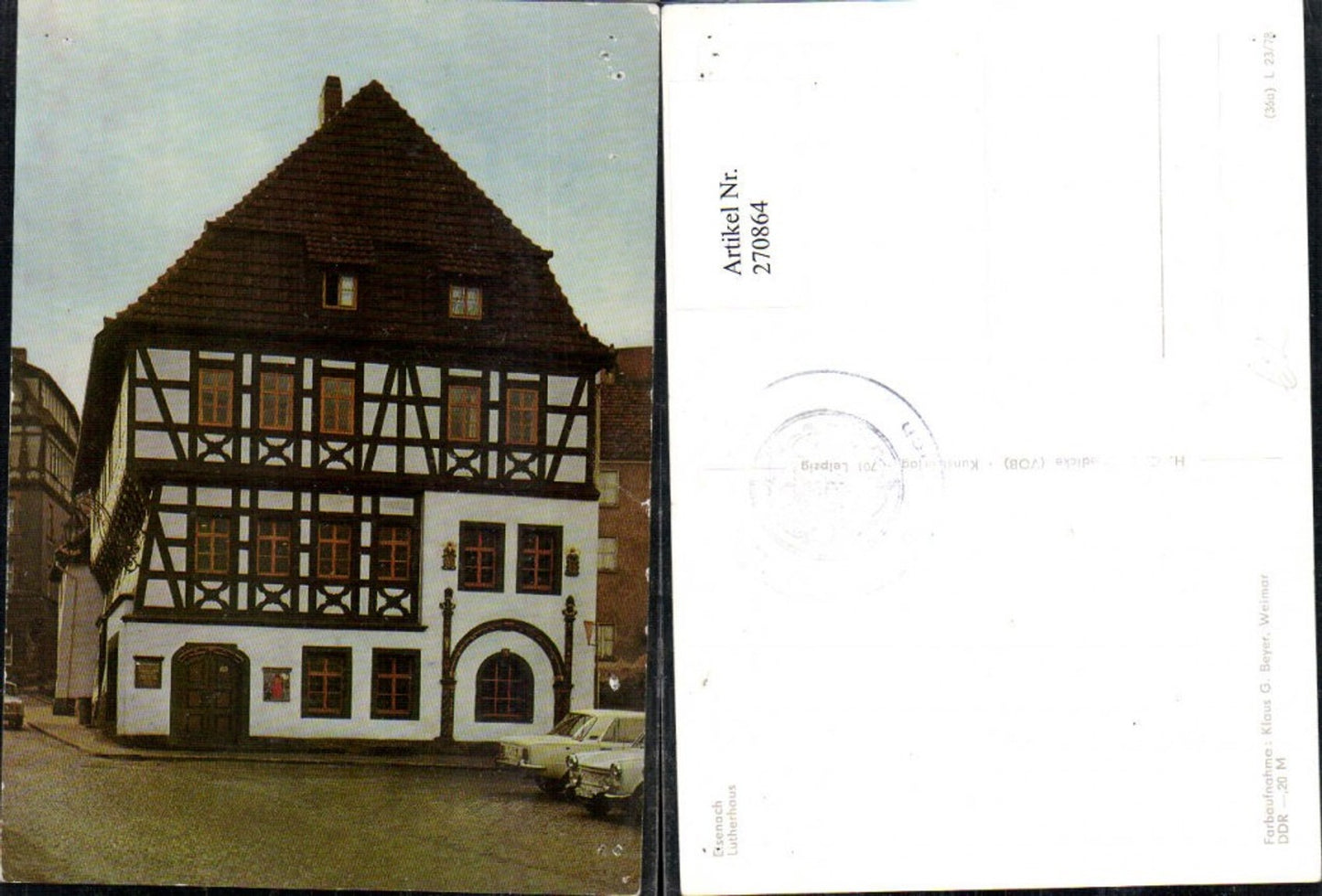 270864, Eisenach Luther House House view