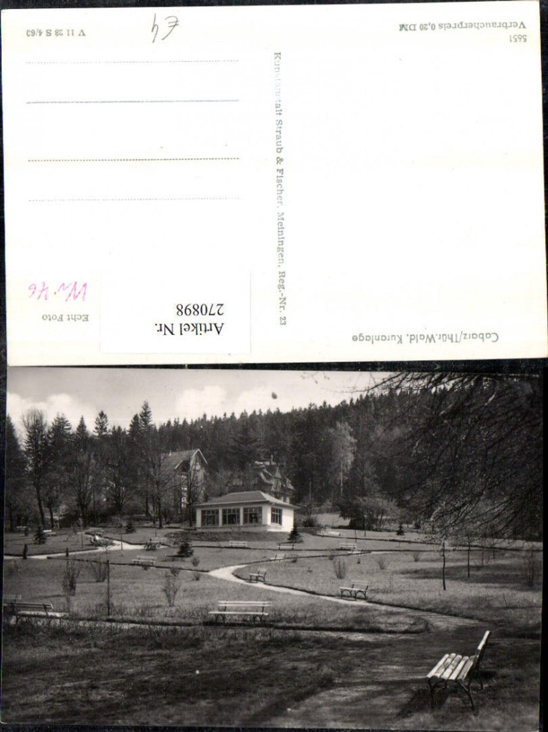 270898, Cabarz near Tabarz in the Thuringian Forest, spa facilities