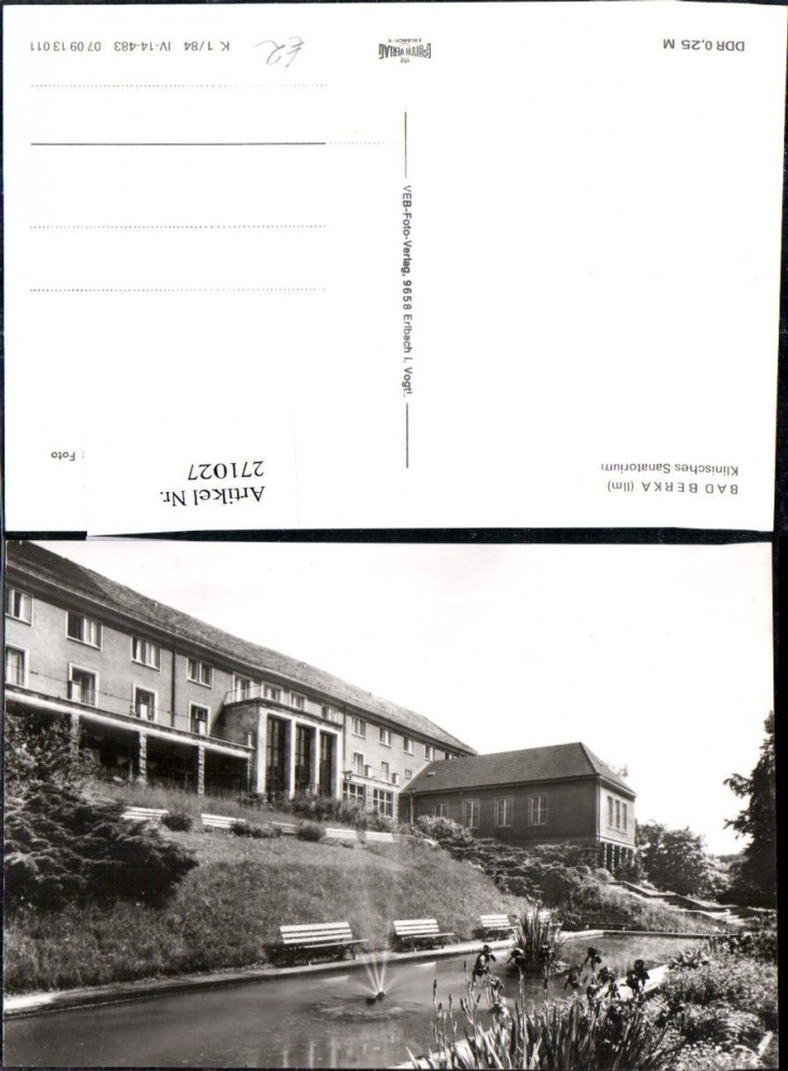 271027, Bad Berka Clinical Sanatorium