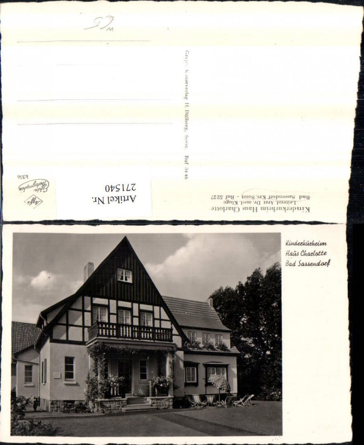 271540,Kinderkurheim Haus Charlotte b. Bad Sassendorf