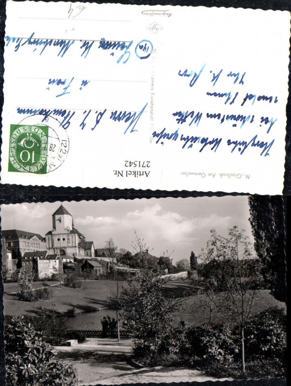 271542,Mönchengladbach Am Geroweiher Partie Kirche