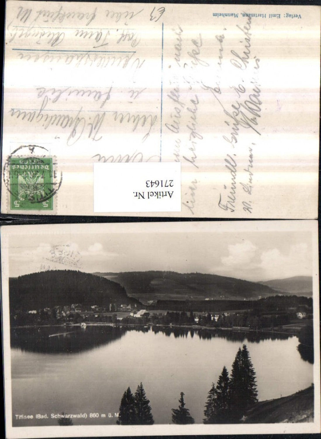 271643, Titisee in the Black Forest, Total