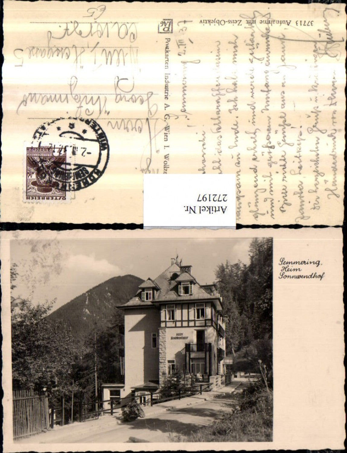272197,Semmering Heim Sonnwendhof
