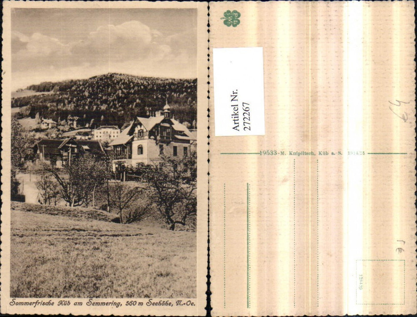 272267,Küb am Semmering Teilansicht