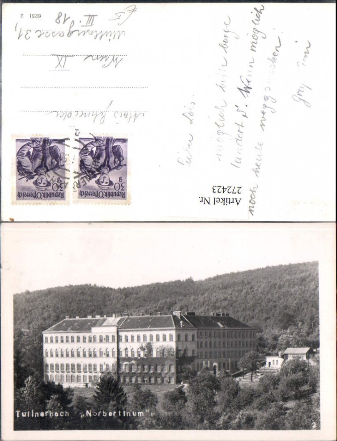 272423, Tullnerbach Norbertinum Building