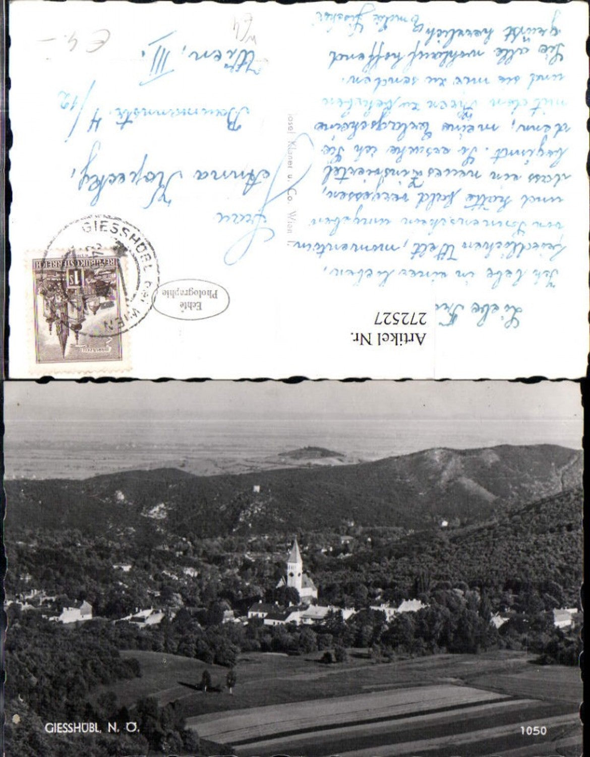 272527,Giesshübl Gießhübl b. Wien Totale