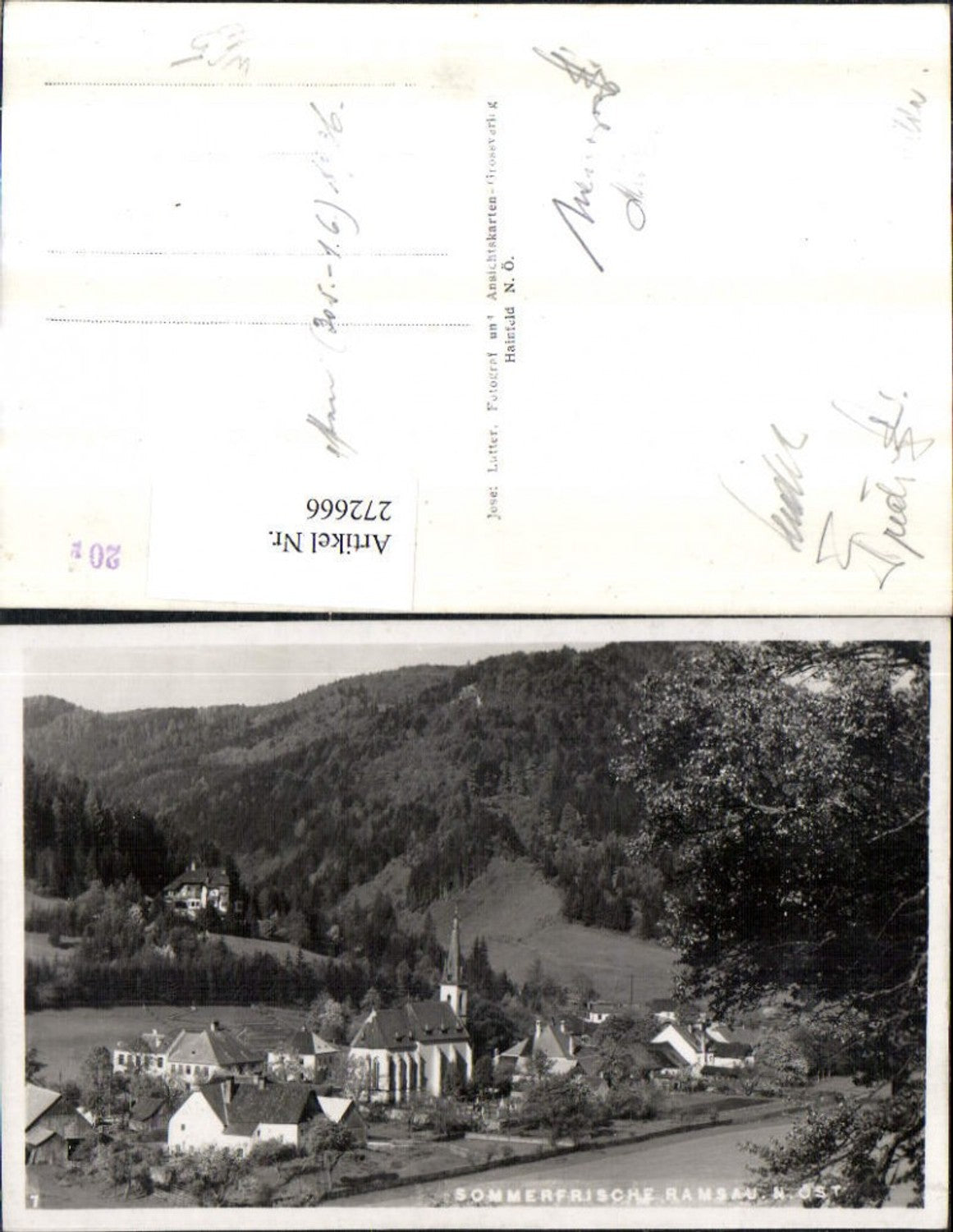 272666,Ramsau b. Hainfeld Totale