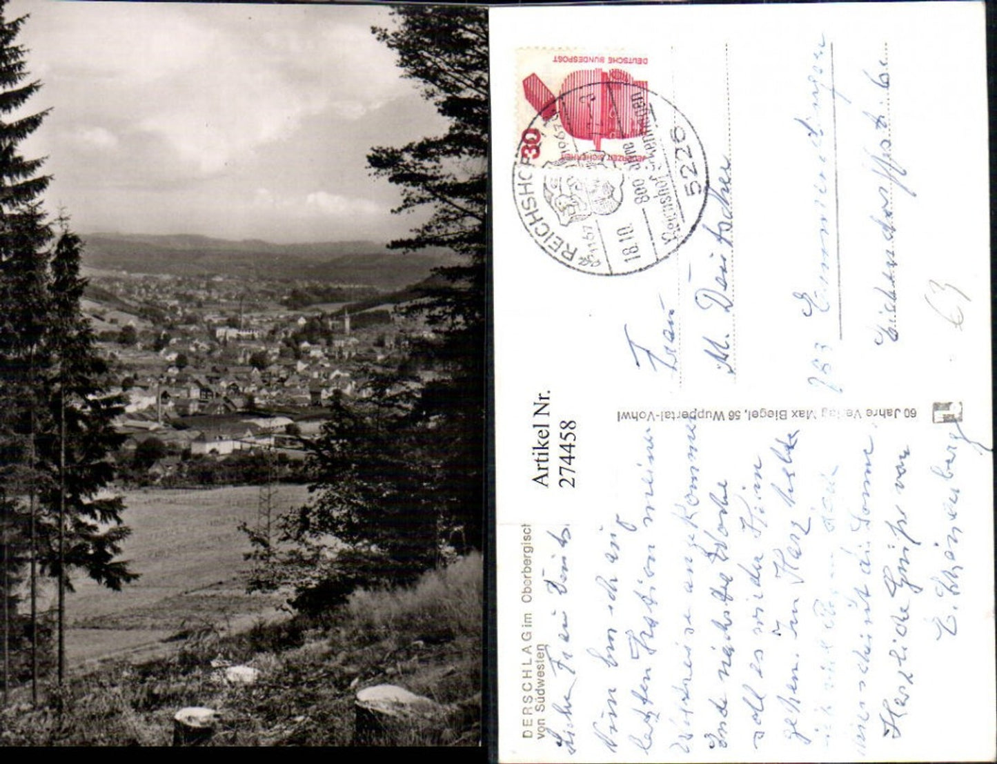 274458,Derschlag im Oberbergischen Totale