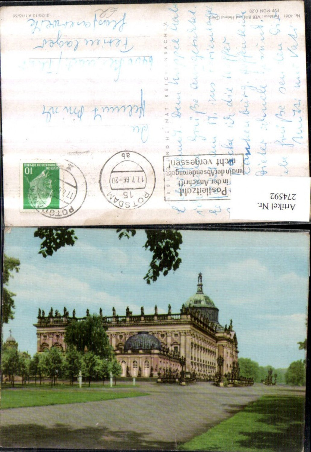 274592, Potsdam Sanssouci Palace