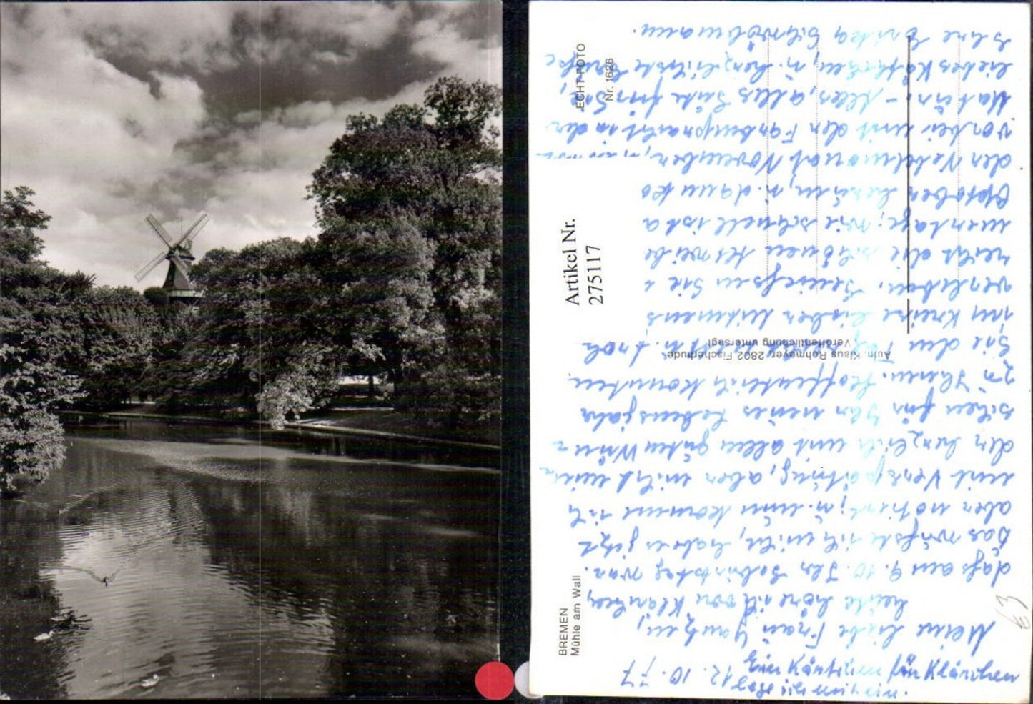 275117,Bremen Mühle am Wall Windmühle Partei
