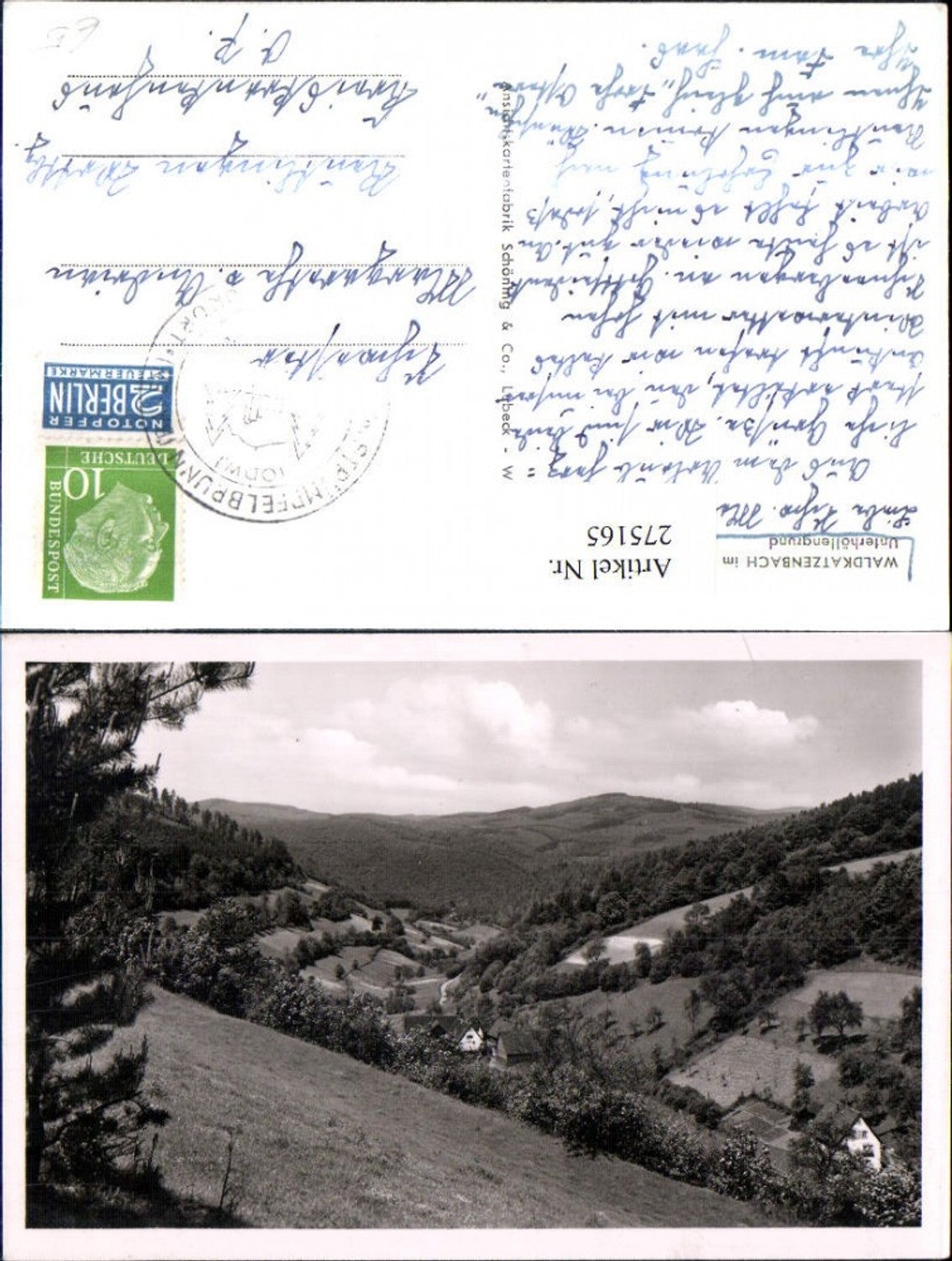 275165, Waldkatzenbach im Odenwald Unterhöllengrund