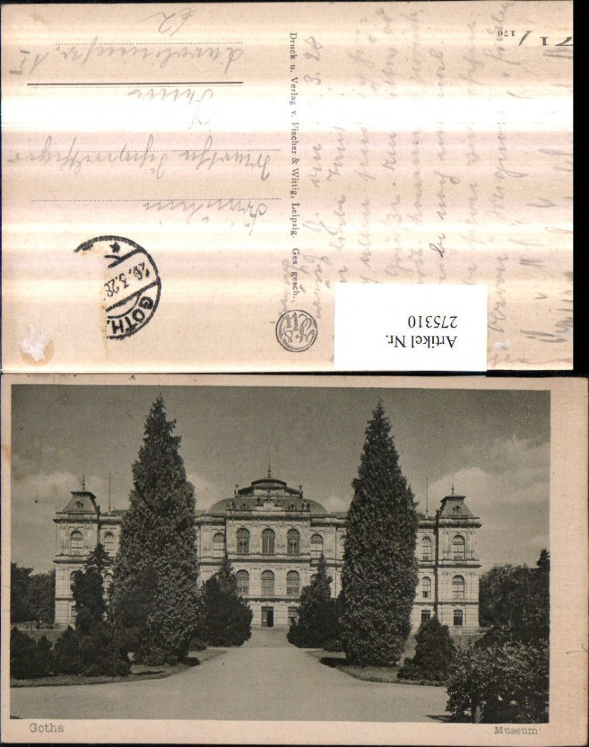 275310,Gotha Museum Gebäude