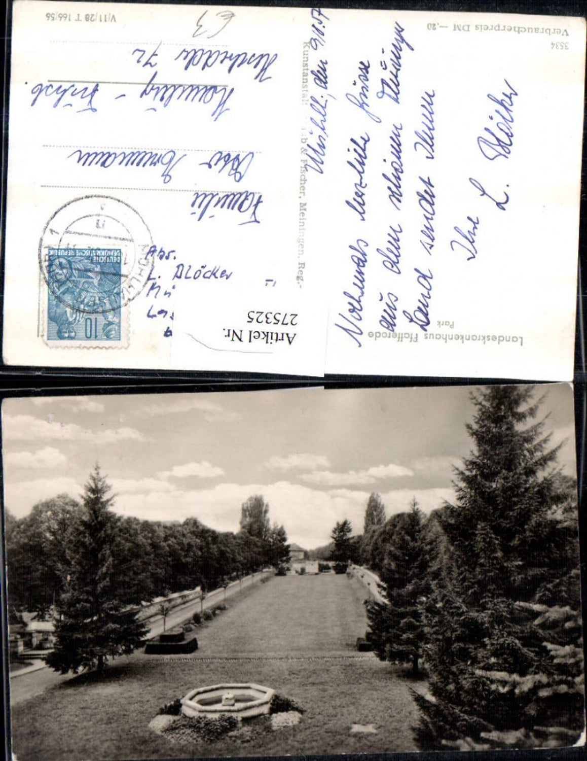275325, Pfafferode Park State Hospital