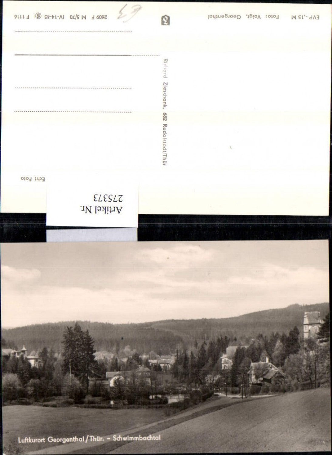 275373,Georgenthal Schwimmbachtal Teilansicht