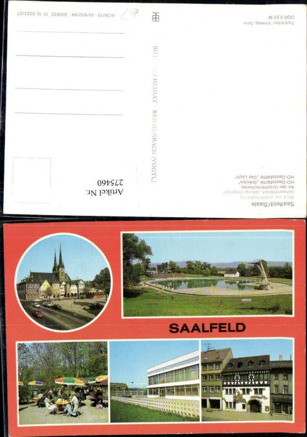 275460, Saalfeld Johanniskirche Swimming pool Grottenschenke Restaurant Sokolov and The Hole Multi-view map