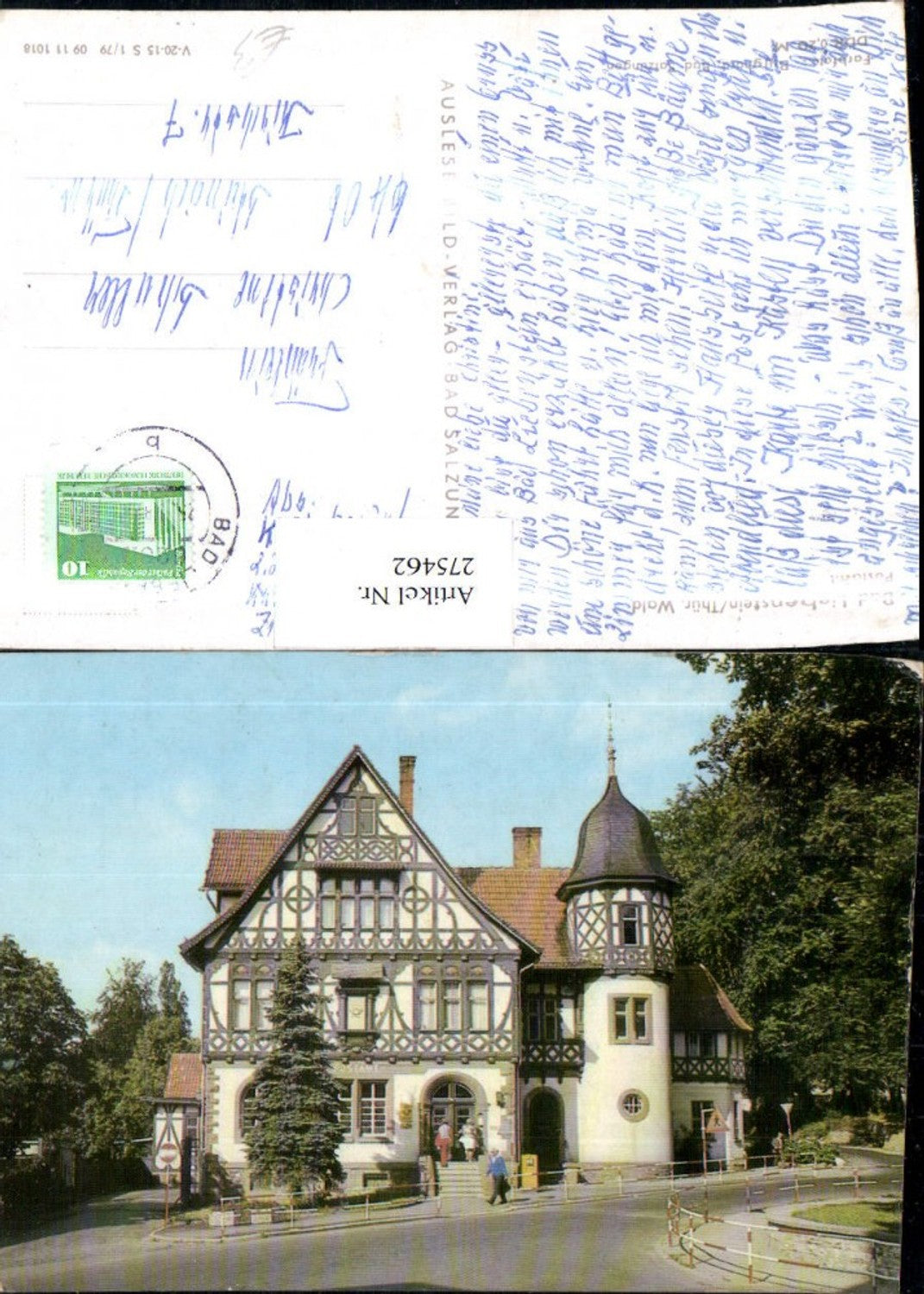 275462,Bad Liebenstein Postamt Gebäude