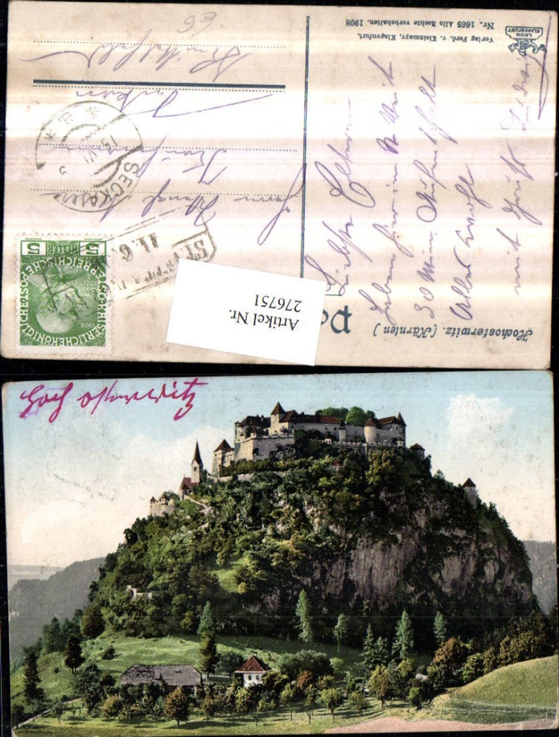 276751,Burg Hochosterwitz b. St. Veit an d. Glan pub Leon 1669