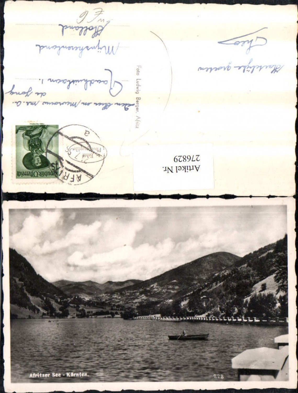276829, Afritzer See b. Field by the lake