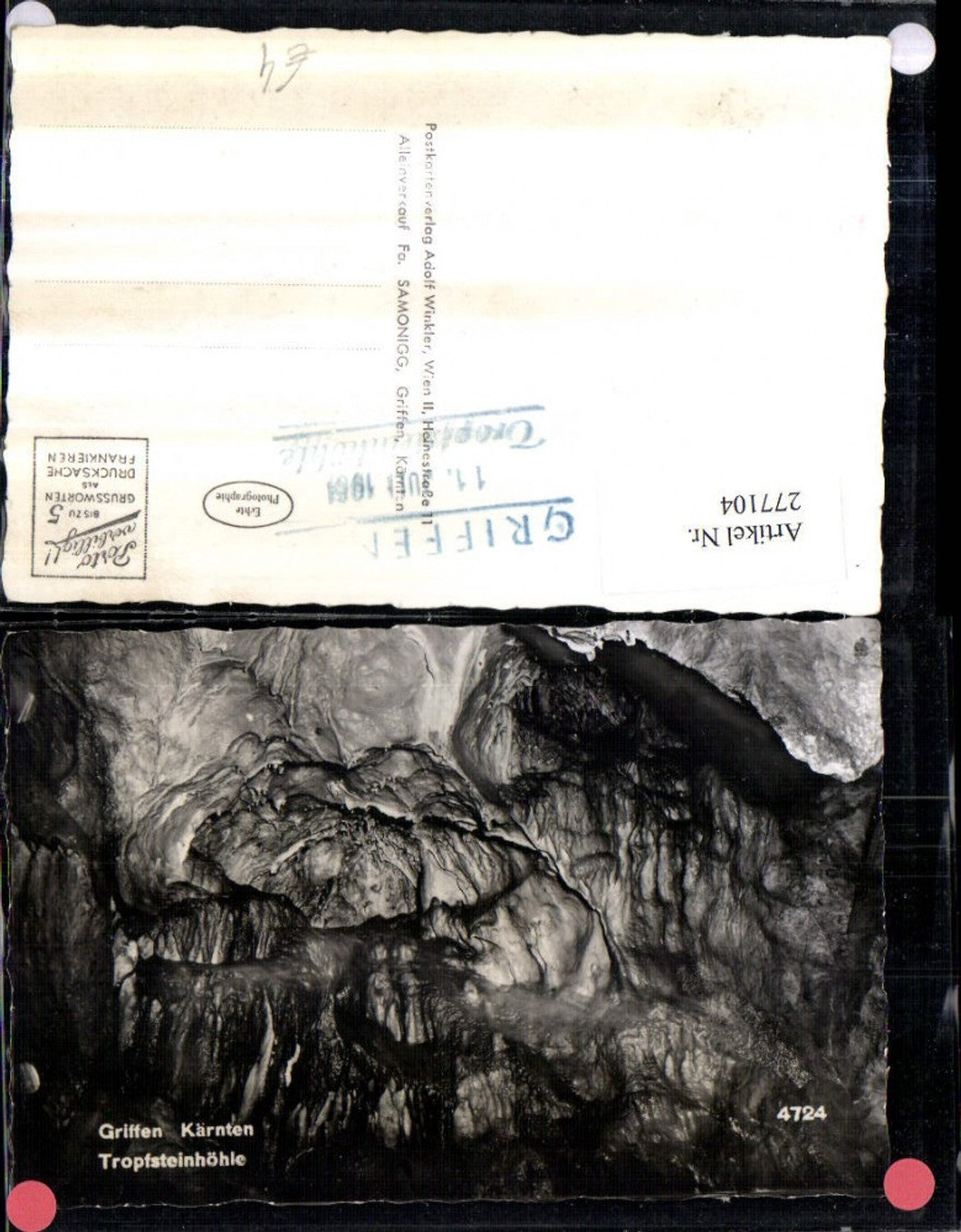 277104,Griffen in Kärnten Tropfsteinhöhle