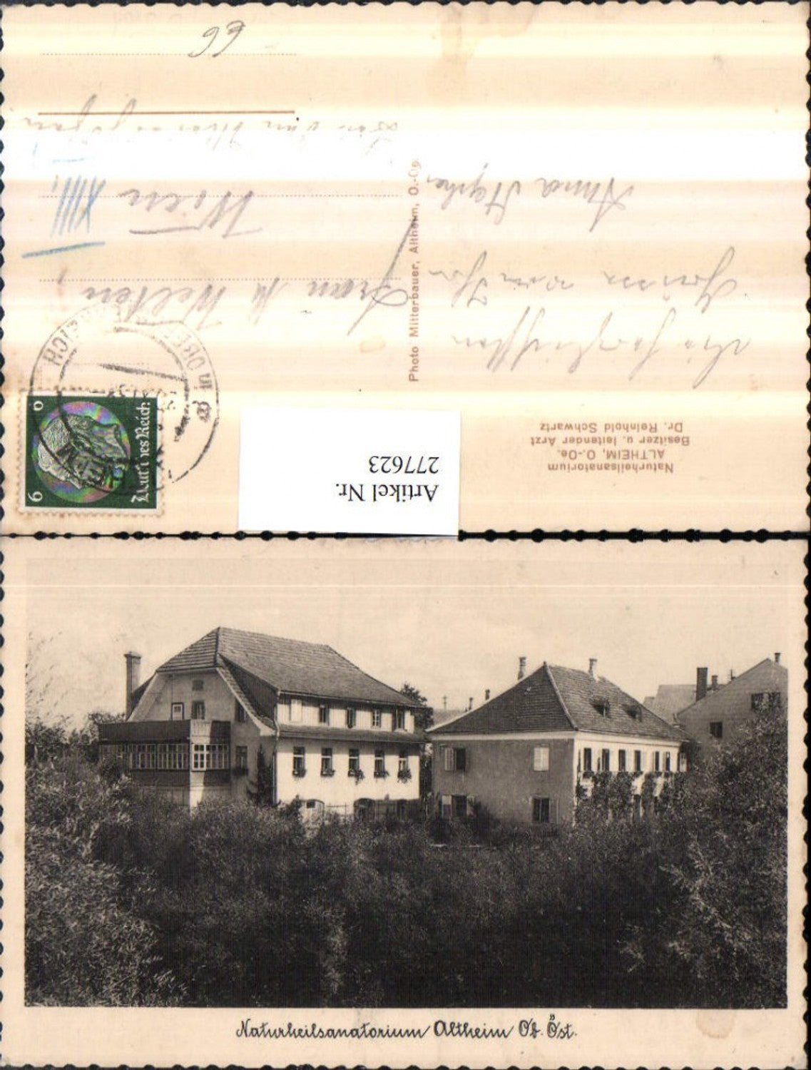 277623,Altheim Naturheilsanatorium Dr. Reinhold Schwartz