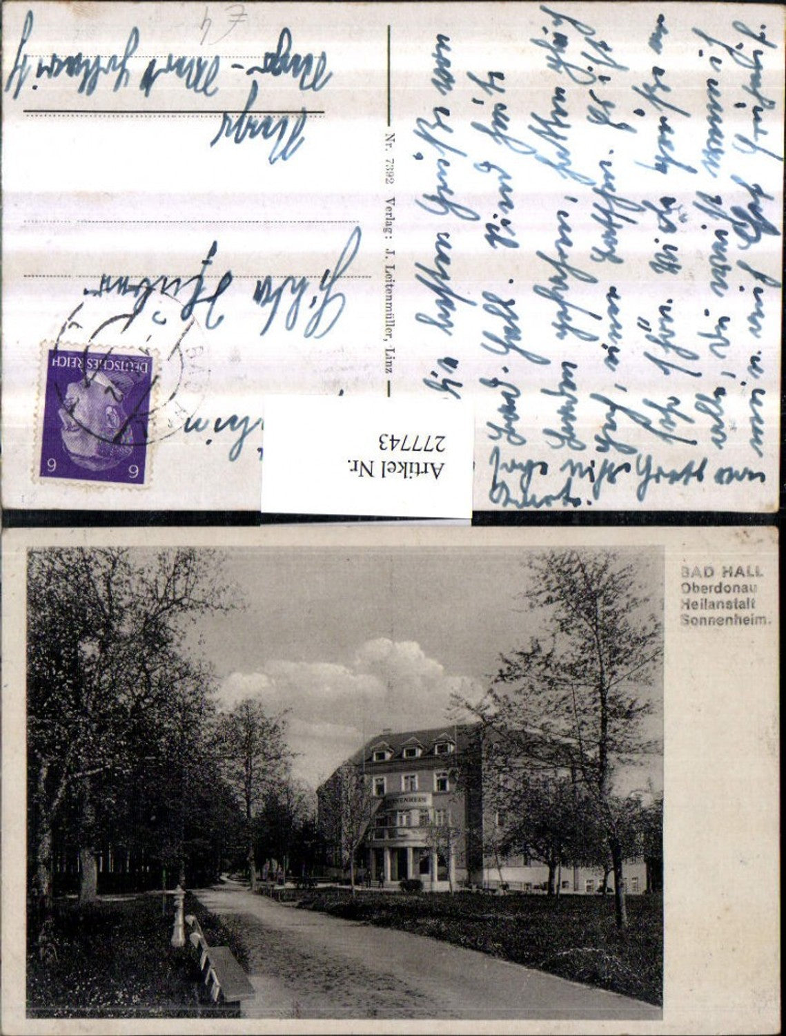 277743,Bad Hall Heilanstalt Sonnenheim